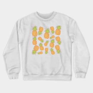 Golden pineapple design 101 Crewneck Sweatshirt